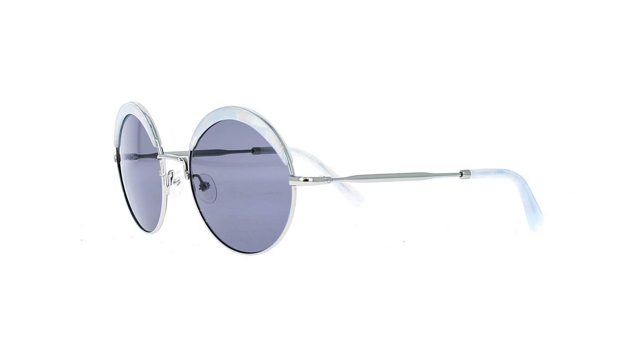Paire de lunettes de soleil Atelier78 Folii /s couleur bleu - Côté à angle - Doyle