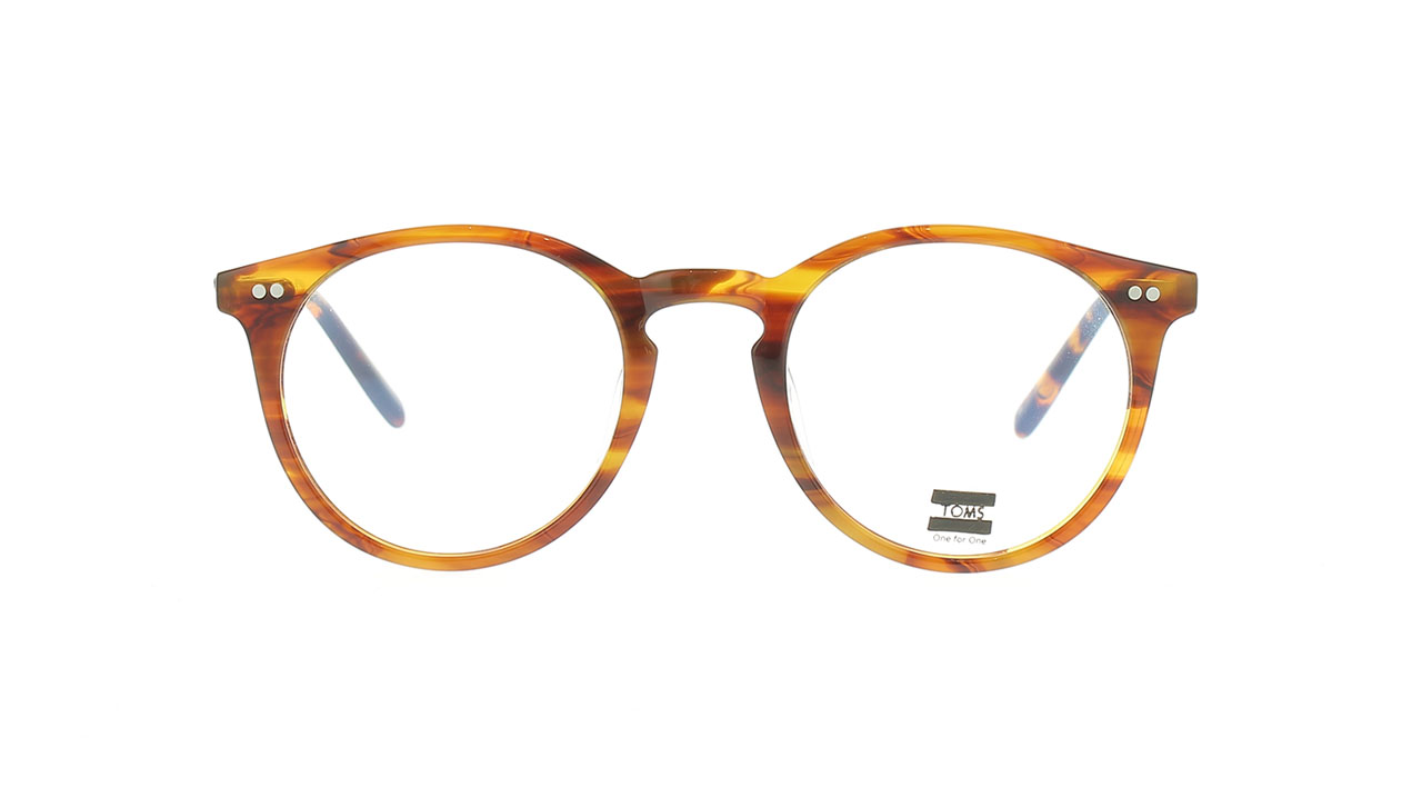 Paire de lunettes de vue Toms Walton 47 couleur brun - Doyle
