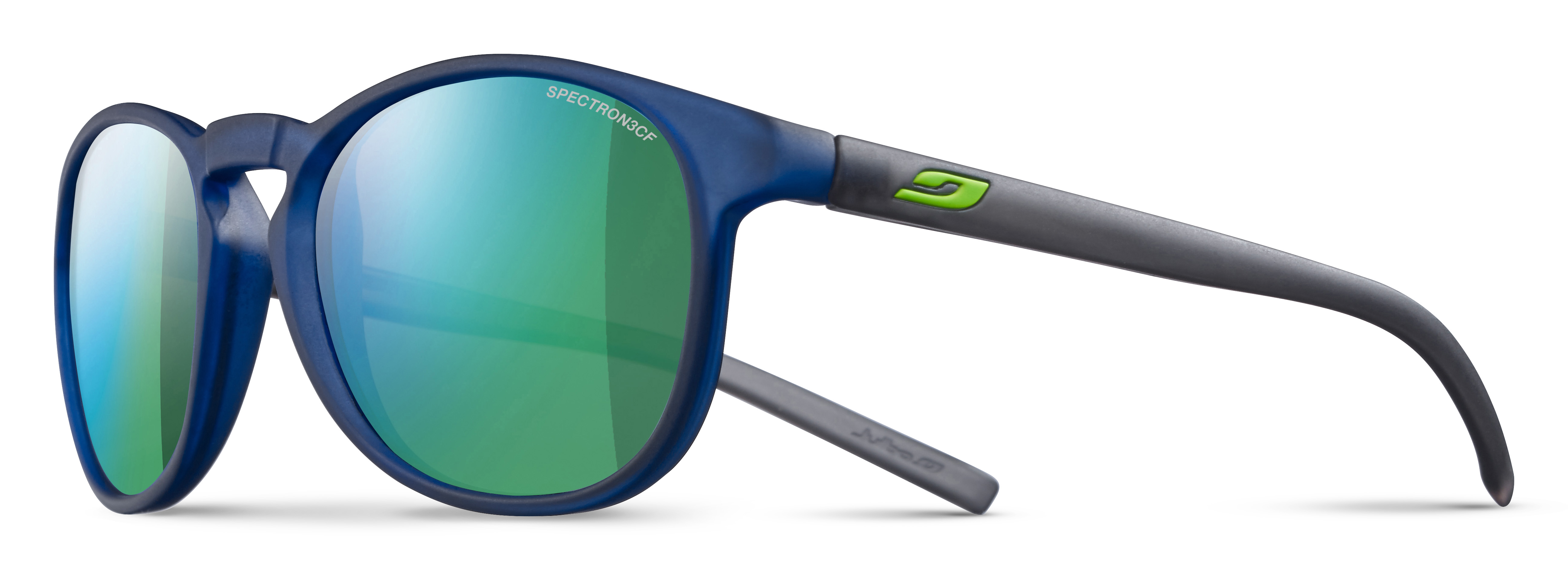 Paire de lunettes de soleil Julbo Js509 fame couleur marine - Côté droit - Doyle