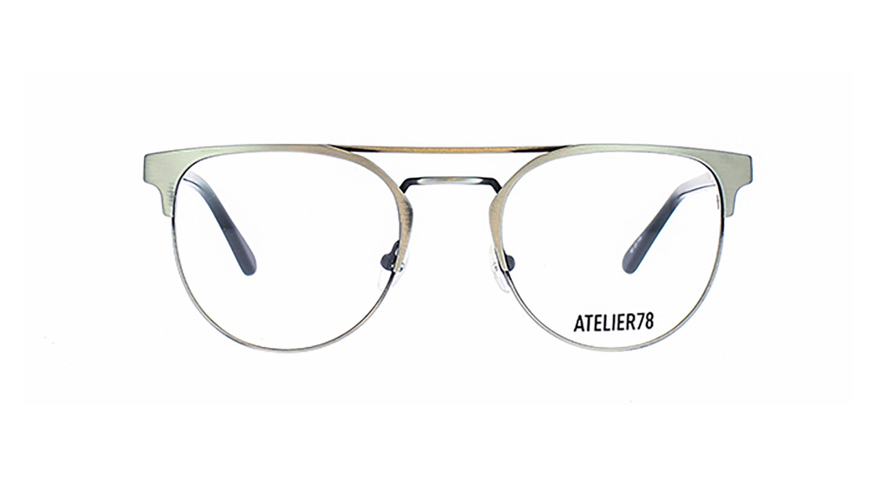 Paire de lunettes de vue Atelier78 Gaston couleur gris - Doyle