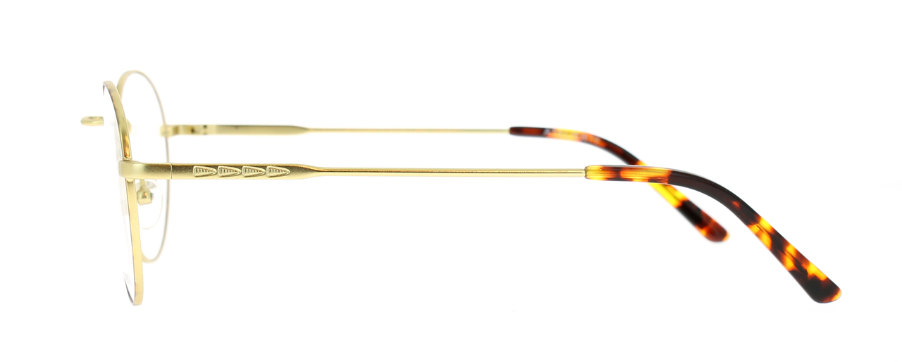 Paire de lunettes de vue Atelier78 Rully couleur brun - Côté droit - Doyle