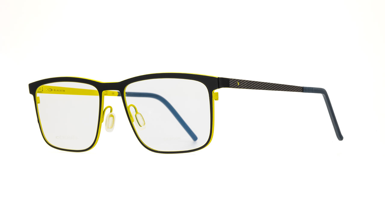 Paire de lunettes de vue Blackfin Bf837 north bay couleur noir - Côté à angle - Doyle