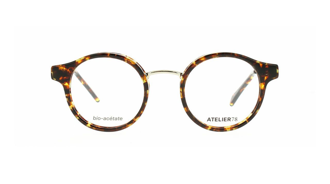 Paire de lunettes de vue Atelier78 Bahia couleur brun - Doyle