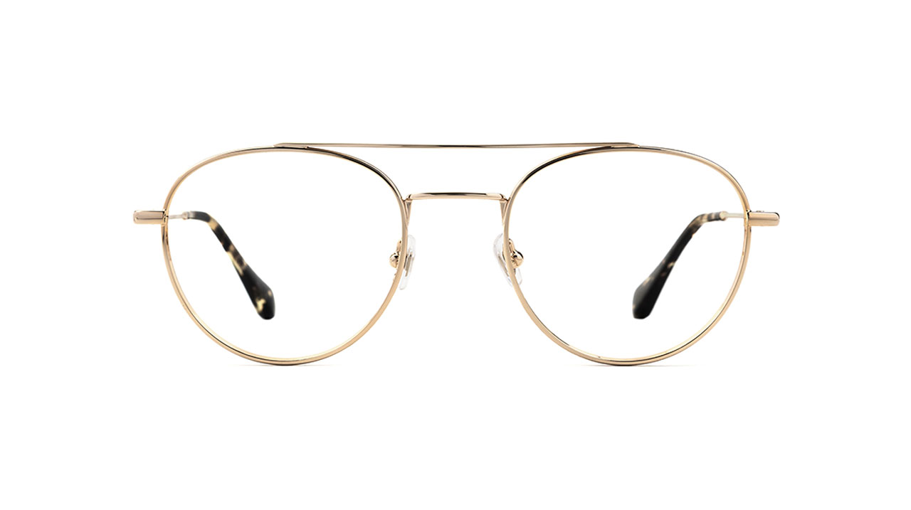 Paire de lunettes de vue Gigi-studios Ocean couleur or - Doyle
