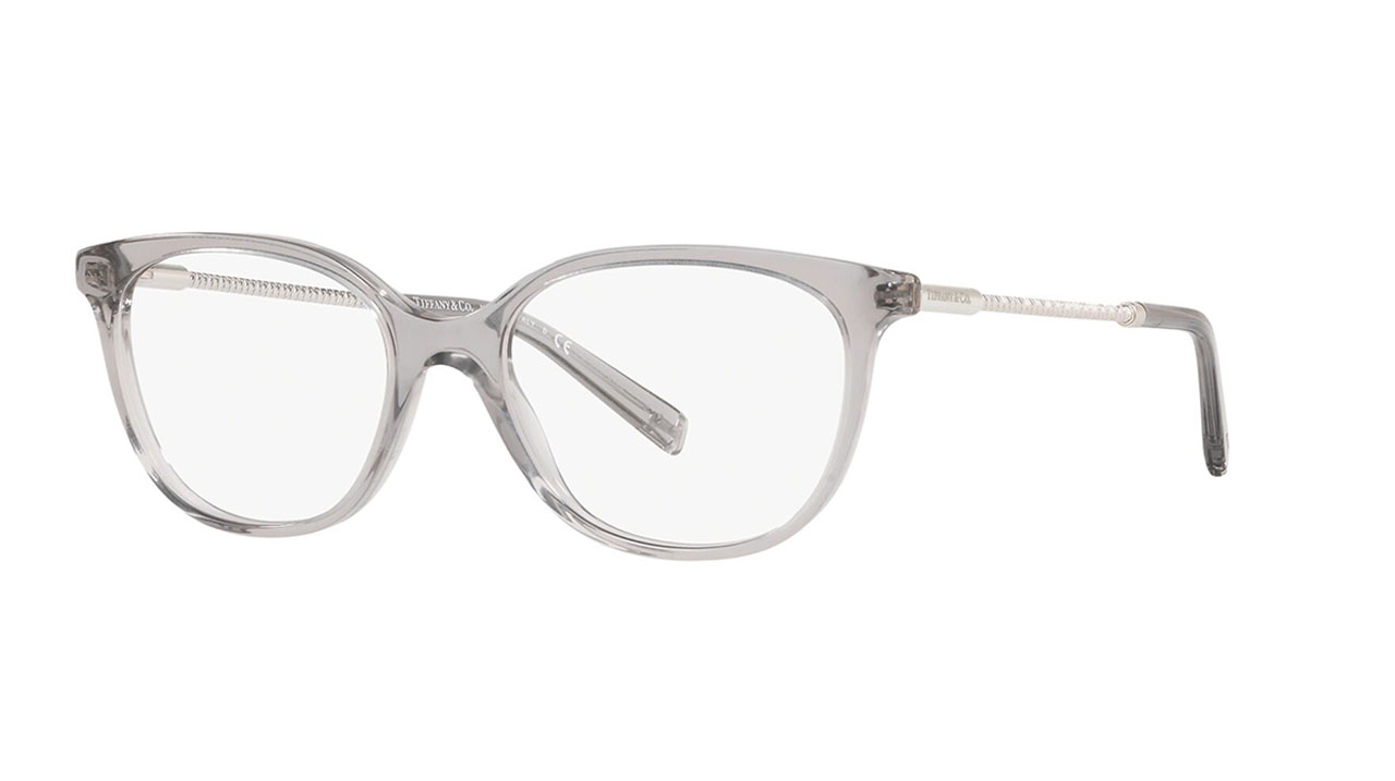 Paire de lunettes de vue Tiffany-co Tf2168 couleur gris - Côté à angle - Doyle