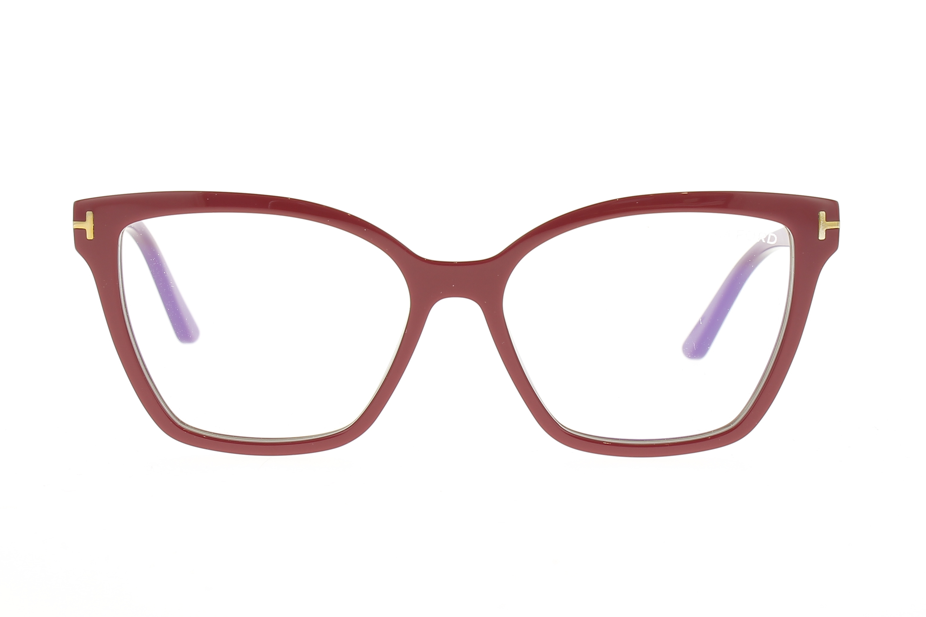 Glasses Tom-ford Tf5641-b / 2 clips, purple colour - Doyle