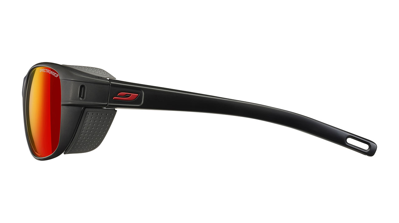 Paire de lunettes de soleil Julbo Js501 camino couleur noir - Côté droit - Doyle