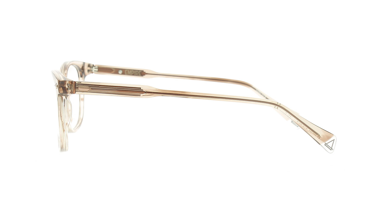Paire de lunettes de vue Elevenparis Epaa120 couleur sable - Côté droit - Doyle