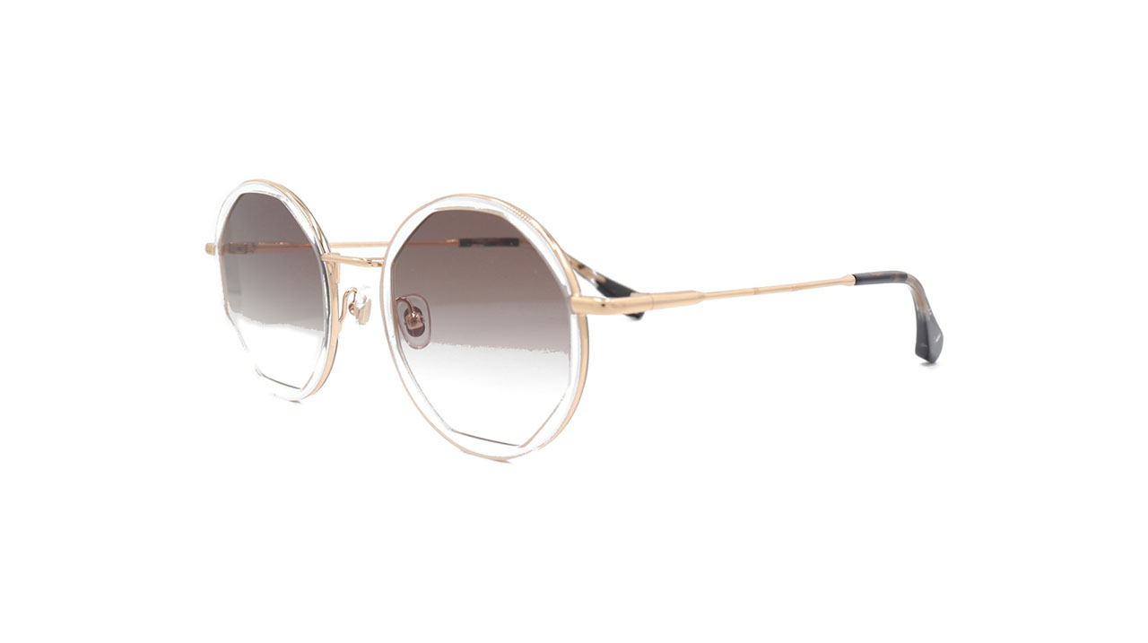 Paire de lunettes de soleil Gigi-studio Alba /s couleur cristal - Côté droit - Doyle