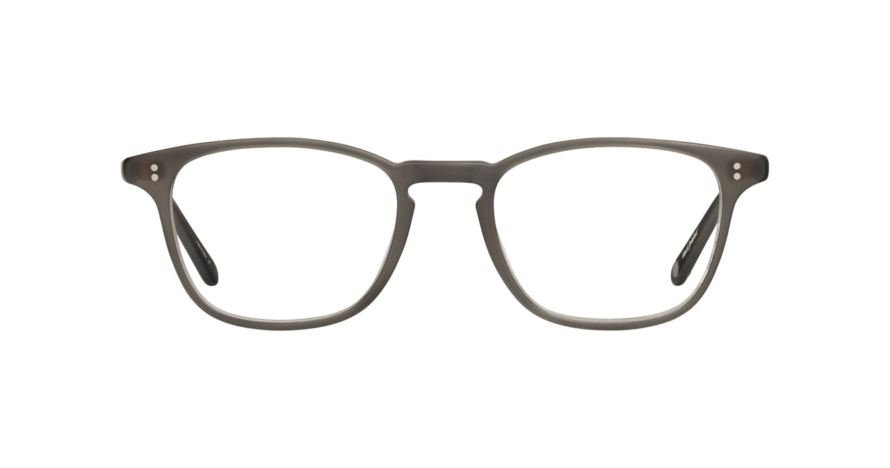 Paire de lunettes de vue Garrett-leight Boon couleur gris - Doyle