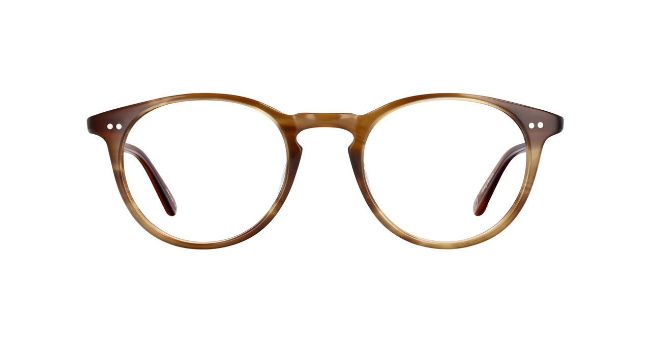 Paire de lunettes de vue Garrett-leight Winward couleur bronze - Doyle