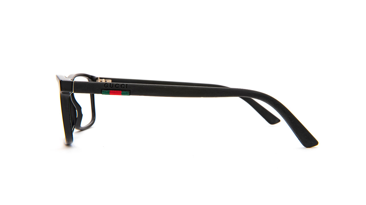Paire de lunettes de vue Gucci Gg0424o couleur noir - Côté droit - Doyle
