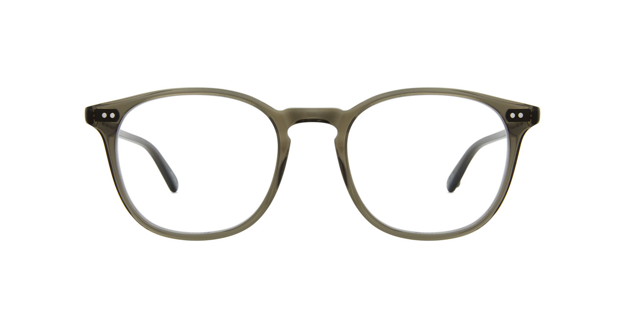 Paire de lunettes de vue Garrett-leight Justice couleur gris - Doyle