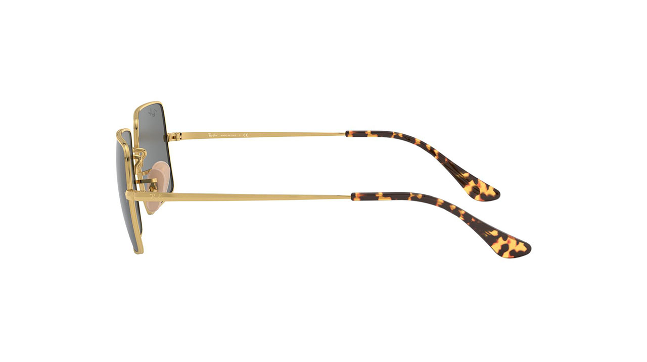 Paire de lunettes de soleil Ray-ban Rb1969 couleur or - Côté droit - Doyle
