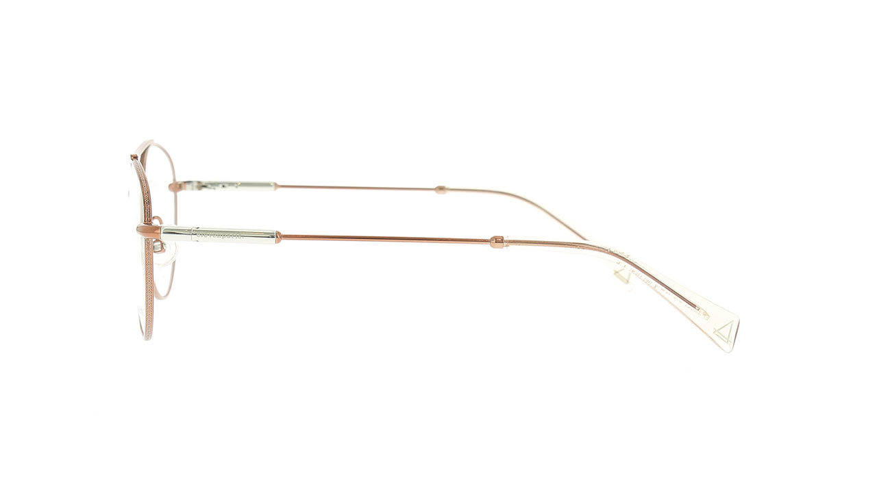Paire de lunettes de vue Elevenparis Epmm029 couleur bronze - Côté droit - Doyle