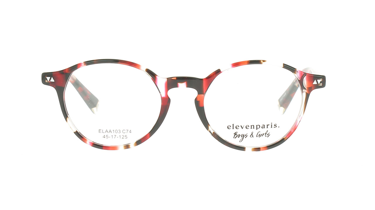 Glasses Elevenparis-boys-girls Elaa103, red colour - Doyle