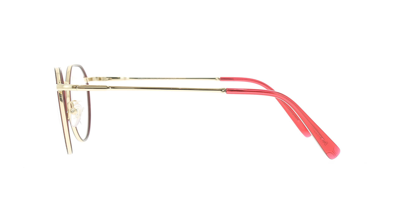 Paire de lunettes de vue Berenice Sixtine couleur rouge - Côté droit - Doyle