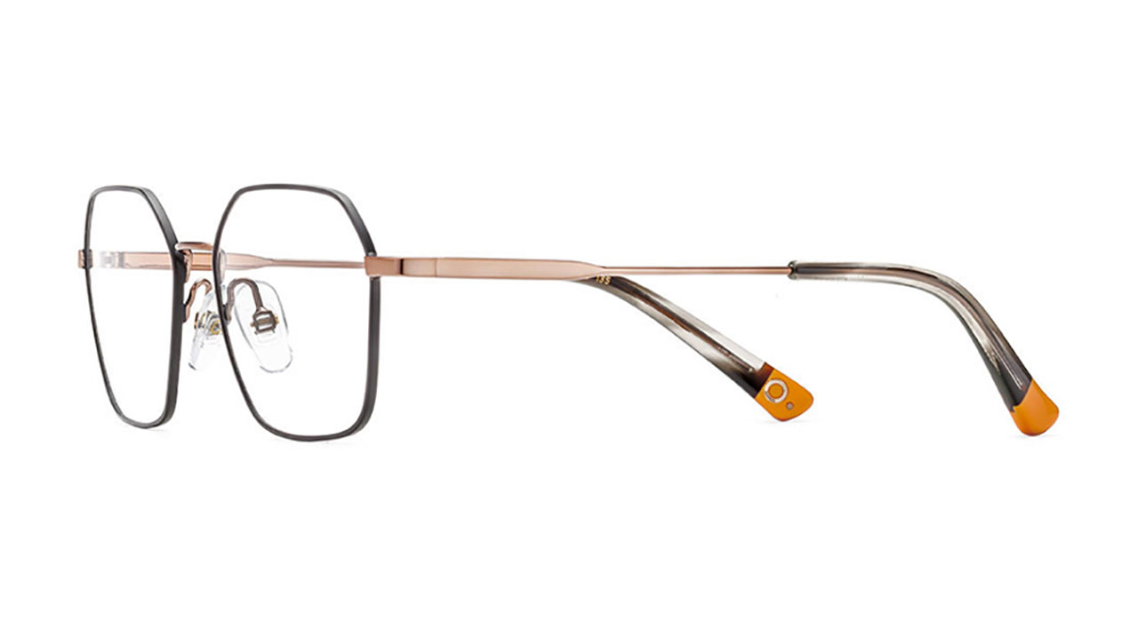 Paire de lunettes de vue Etnia-barcelona Yuki couleur bronze - Côté à angle - Doyle