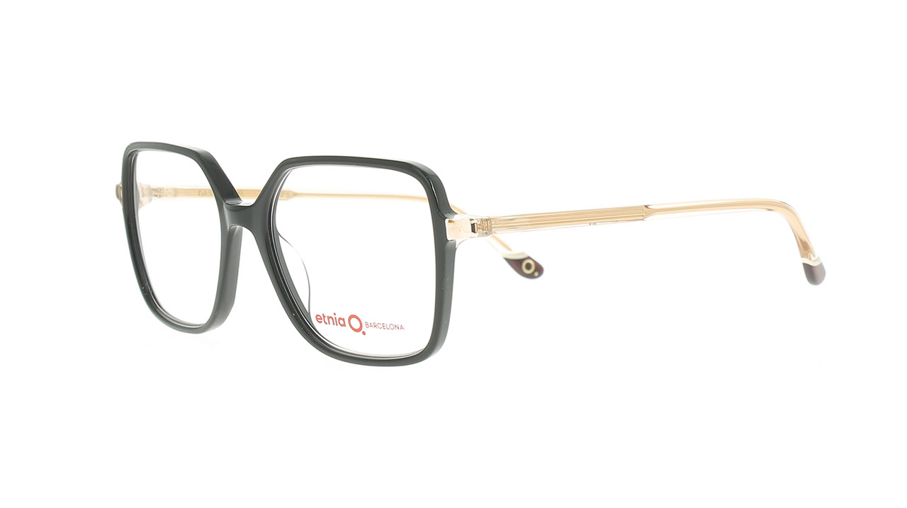 Paire de lunettes de vue Etnia-barcelona Daisy couleur noir - Côté à angle - Doyle