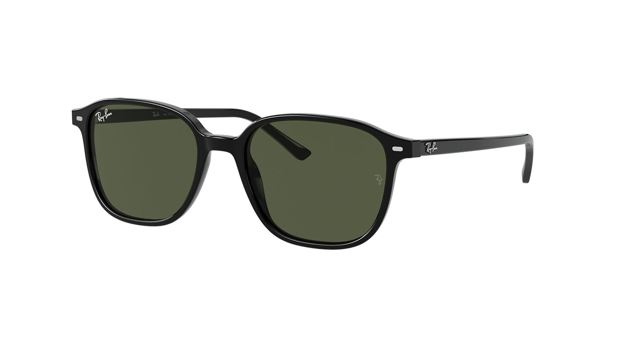 Paire de lunettes de soleil Ray-ban Rb2193 couleur noir - Côté à angle - Doyle