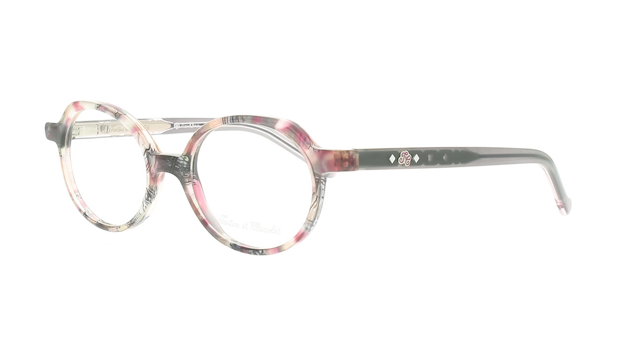 Paire de lunettes de vue Tartine-et-chocolat Tcaa361 couleur gris - Côté à angle - Doyle