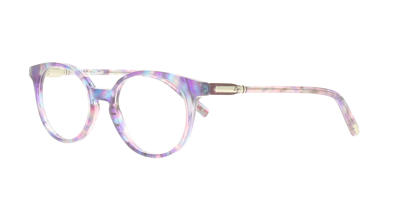 Paire de lunettes de vue Tartine-et-chocolat Tcam009 couleur mauve - Côté à angle - Doyle