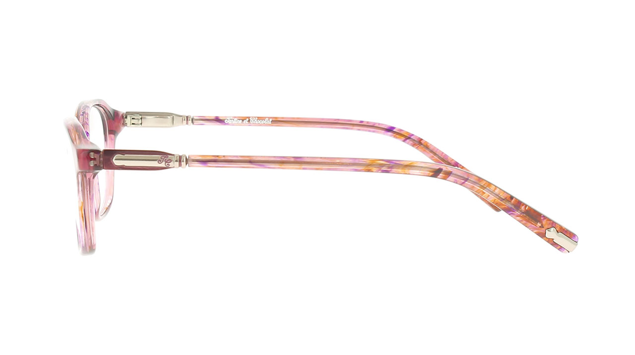 Paire de lunettes de vue Tartine-et-chocolat Tcam010 couleur rose - Côté droit - Doyle