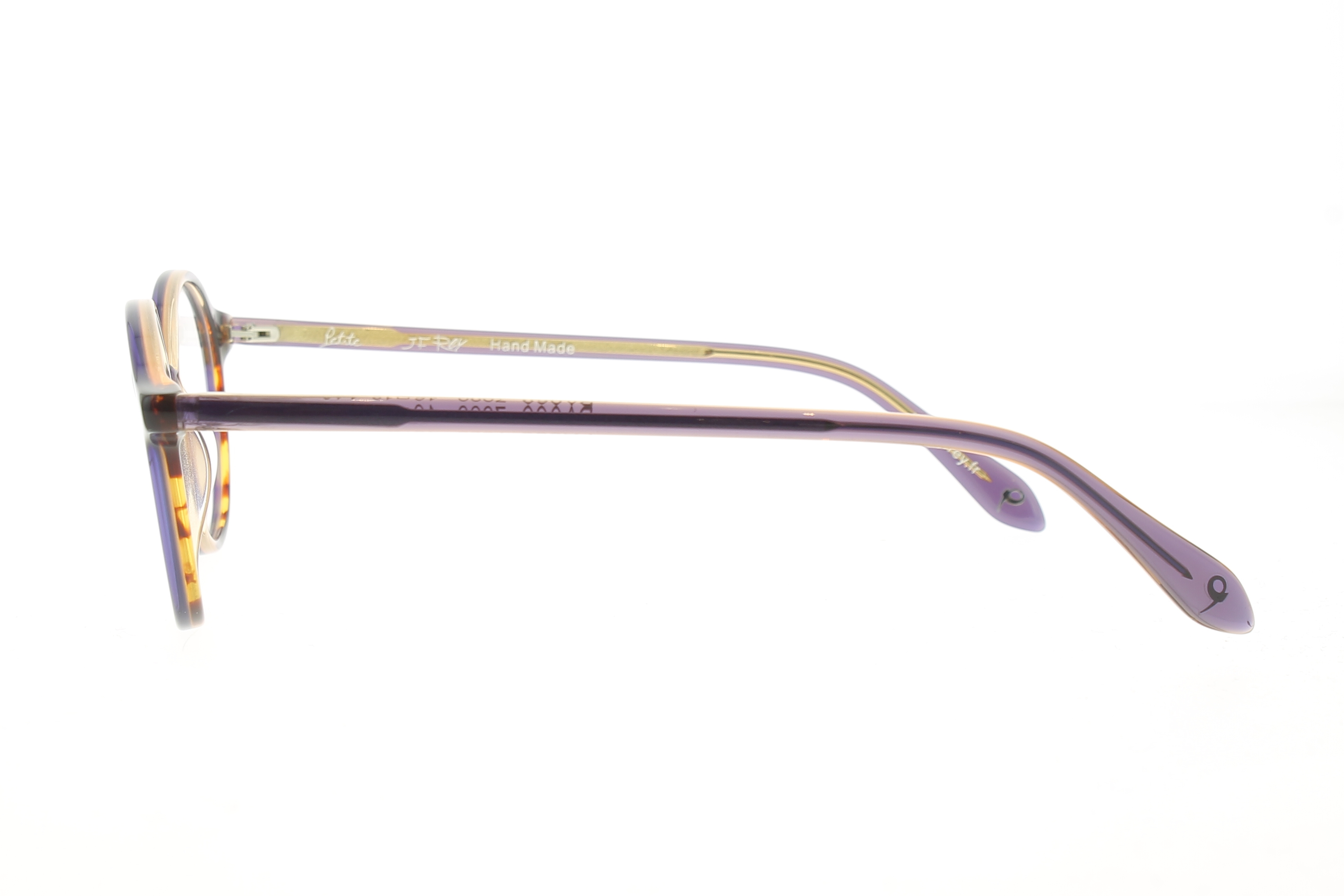 Paire de lunettes de vue Jf-rey-petite Pa069 couleur mauve - Côté droit - Doyle