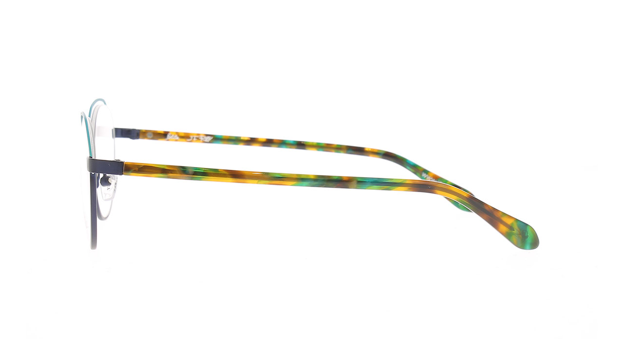Paire de lunettes de vue Jf-rey-petite Pm068 couleur turquoise - Côté droit - Doyle