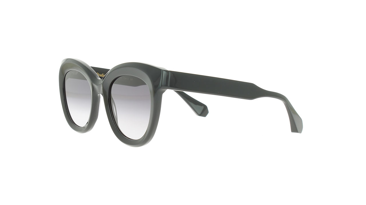 Paire de lunettes de soleil Gigi-studio Dakota /s couleur noir - Côté à angle - Doyle