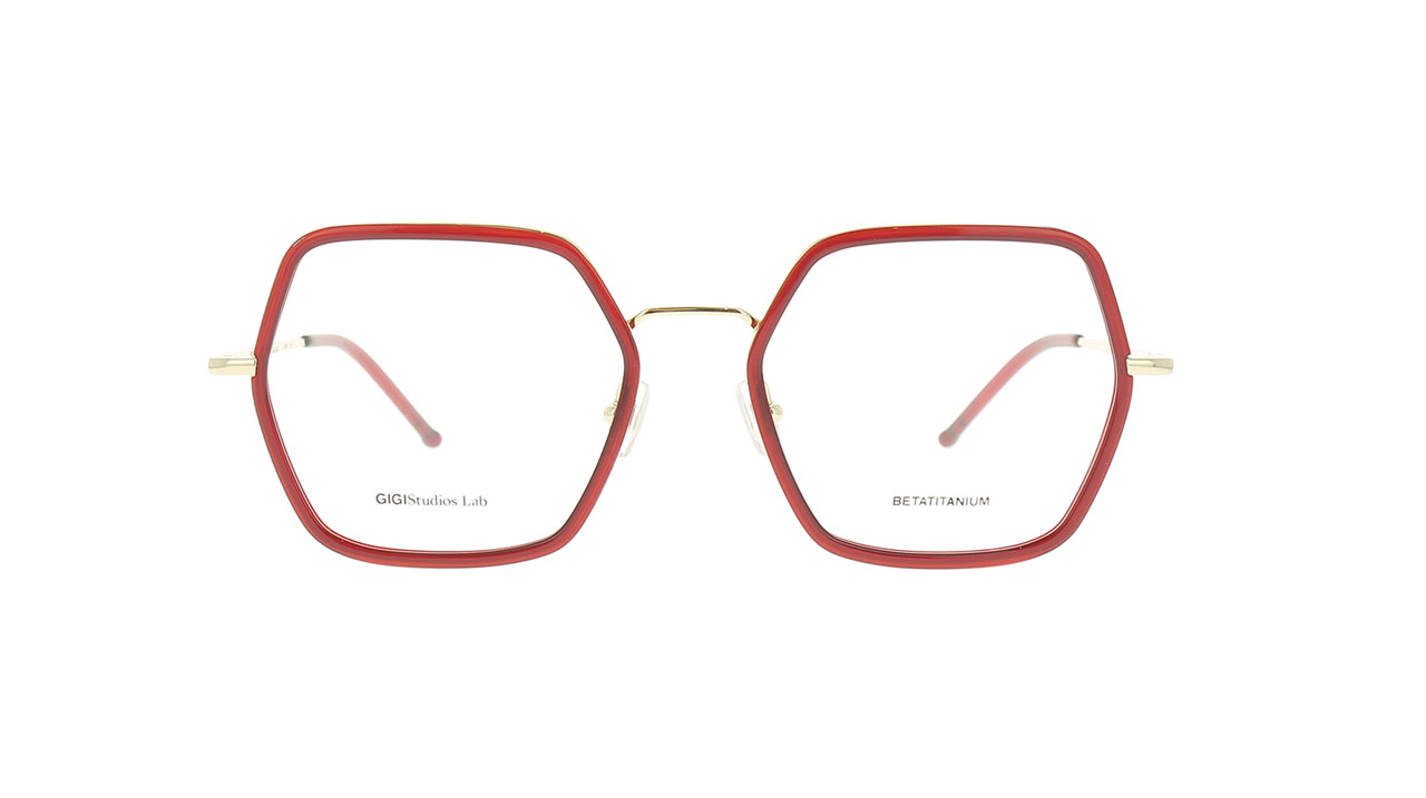 Paire de lunettes de vue Gigi-studios Dasha couleur rouge - Doyle
