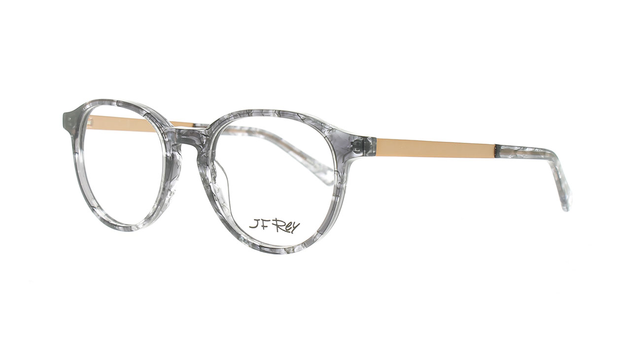 Paire de lunettes de vue Jf-rey-junior Chichi couleur gris - Côté à angle - Doyle