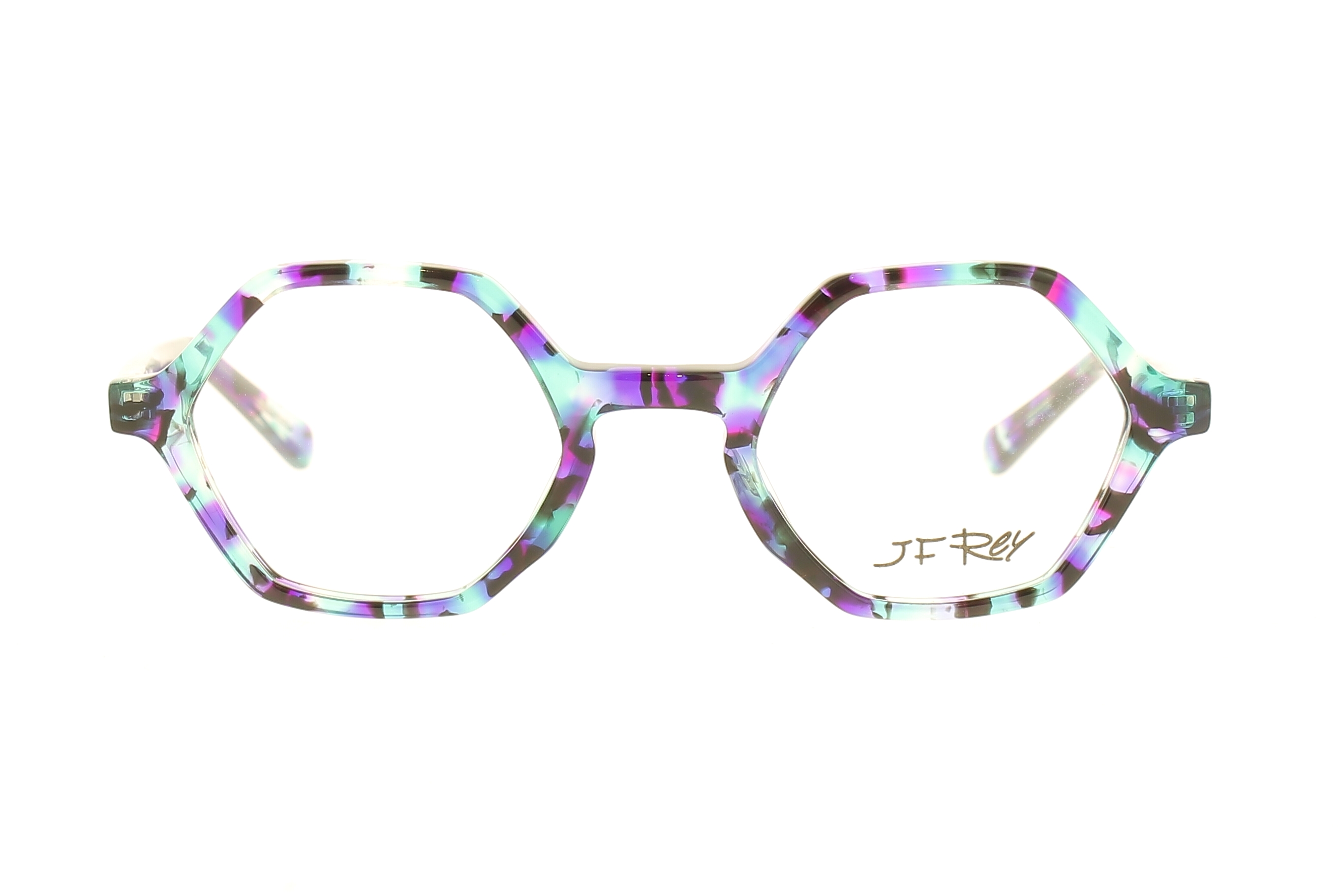 Paire de lunettes de vue Jf-rey Flash couleur turquoise - Doyle
