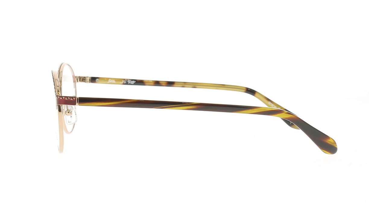 Paire de lunettes de vue Jf-rey-petite Pm054 couleur rouge - Côté droit - Doyle