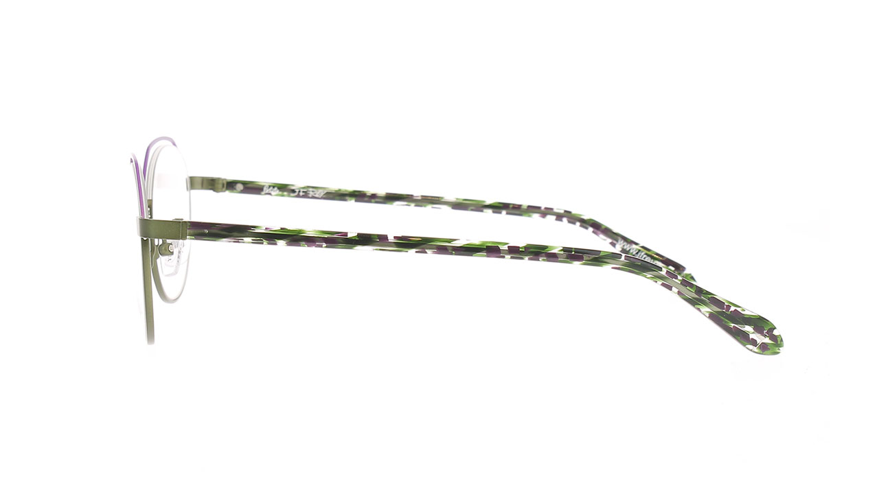 Paire de lunettes de vue Jf-rey-petite Pm068 couleur mauve - Côté droit - Doyle