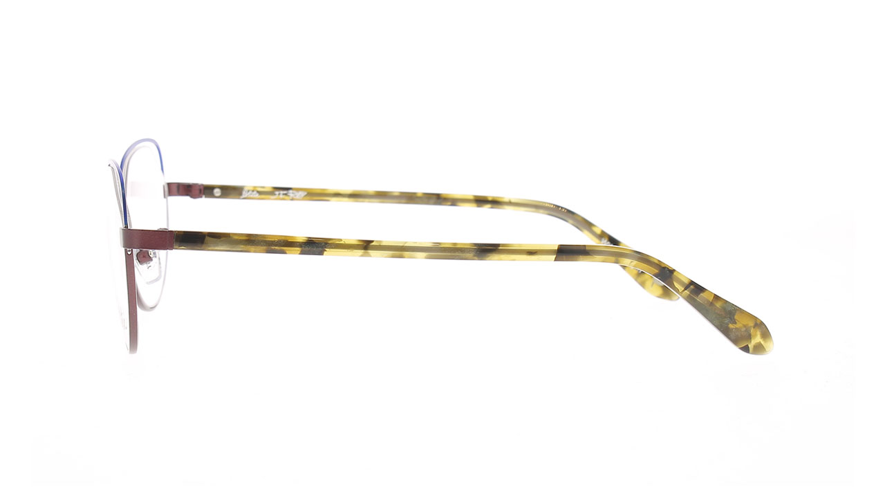 Paire de lunettes de vue Jf-rey-petite Pm069 couleur bleu - Côté droit - Doyle