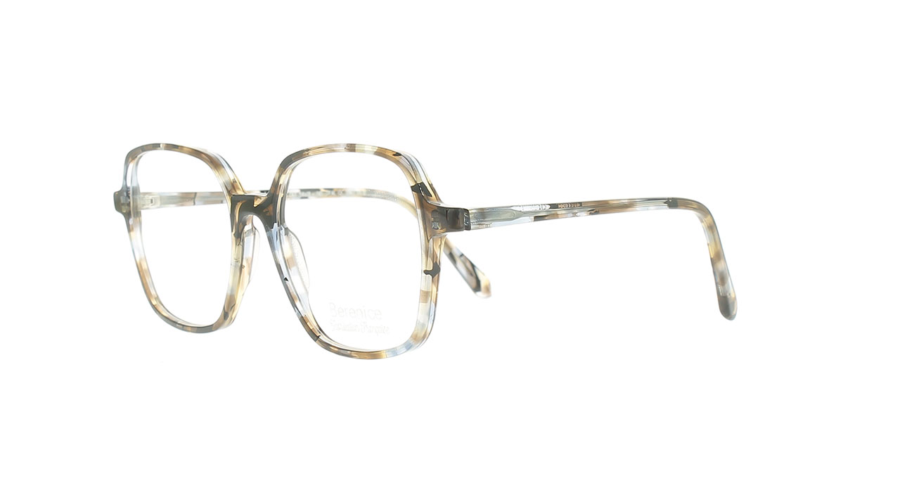Paire de lunettes de vue Berenice Brigitte couleur brun - Côté à angle - Doyle