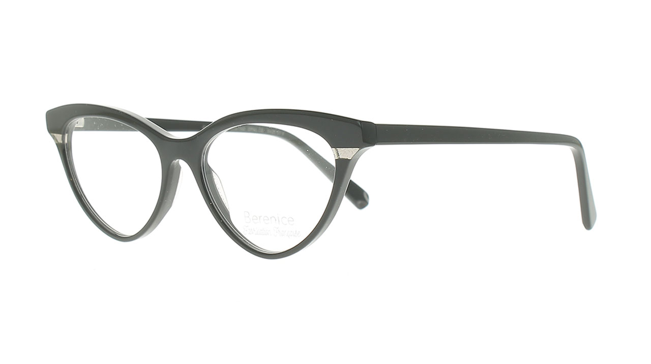 Paire de lunettes de vue Berenice Sophie couleur noir - Côté à angle - Doyle
