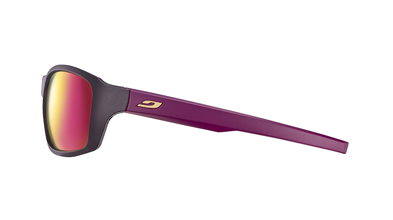 Paire de lunettes de soleil Julbo Js495 extend 2.0 couleur mauve - Côté droit - Doyle