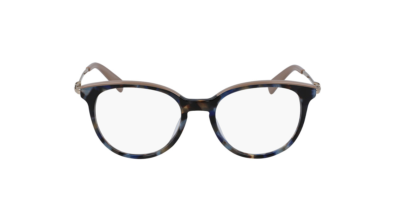 Paire de lunettes de vue Longchamp Lo2667 couleur bleu - Doyle