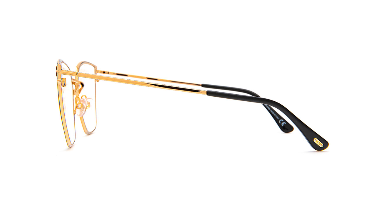 Paire de lunettes de vue Tom-ford Tf5674-b couleur noir - Côté droit - Doyle