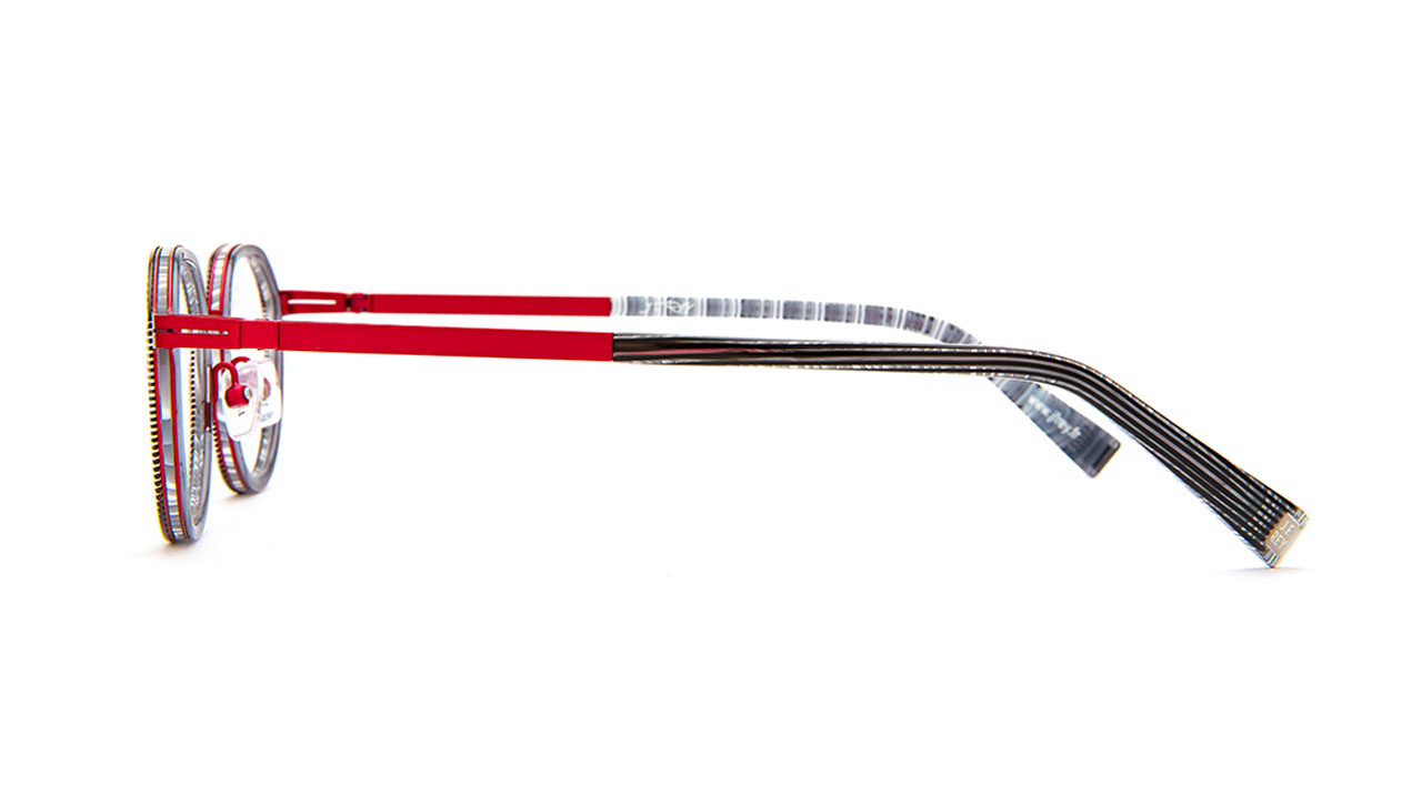 Paire de lunettes de vue Jf-rey Jf2935 couleur rouge - Côté droit - Doyle