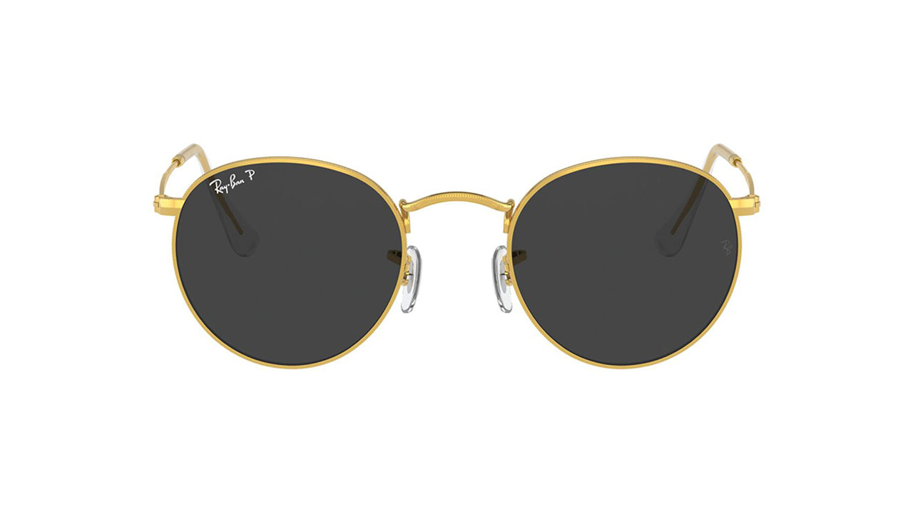 Paire de lunettes de soleil Ray-ban Rb3447 couleur or - Doyle