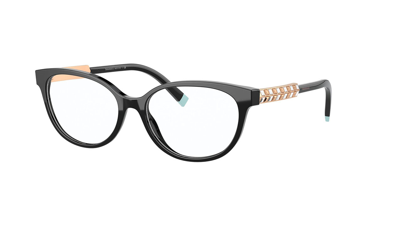 Paire de lunettes de vue Tiffany-co Tf2203b couleur noir - Côté à angle - Doyle