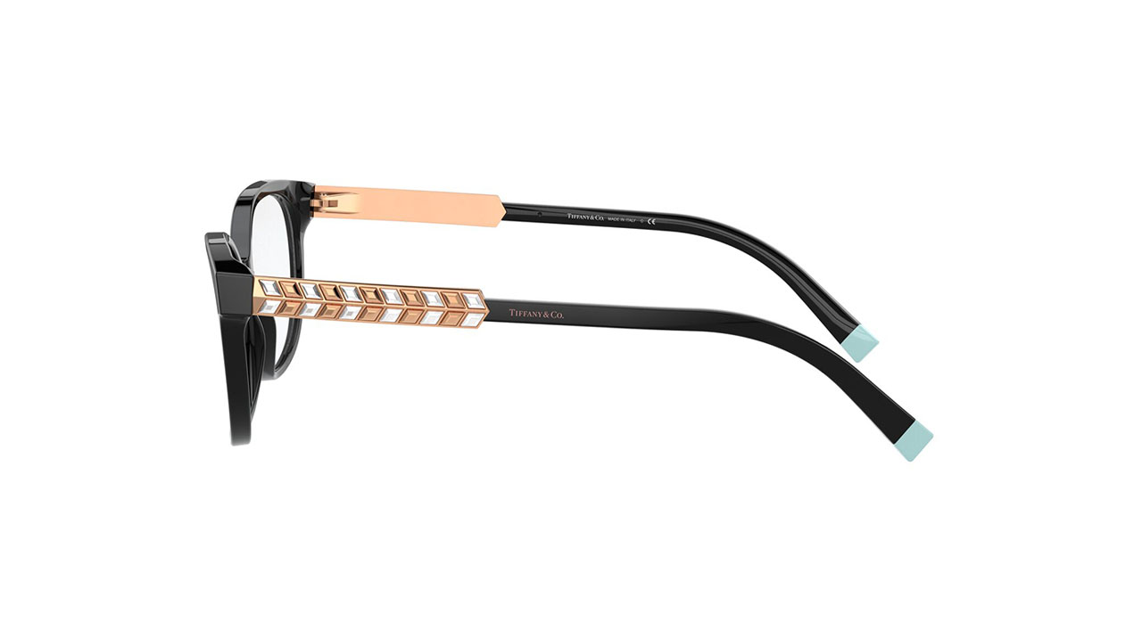 Paire de lunettes de vue Tiffany-co Tf2203b couleur noir - Côté droit - Doyle