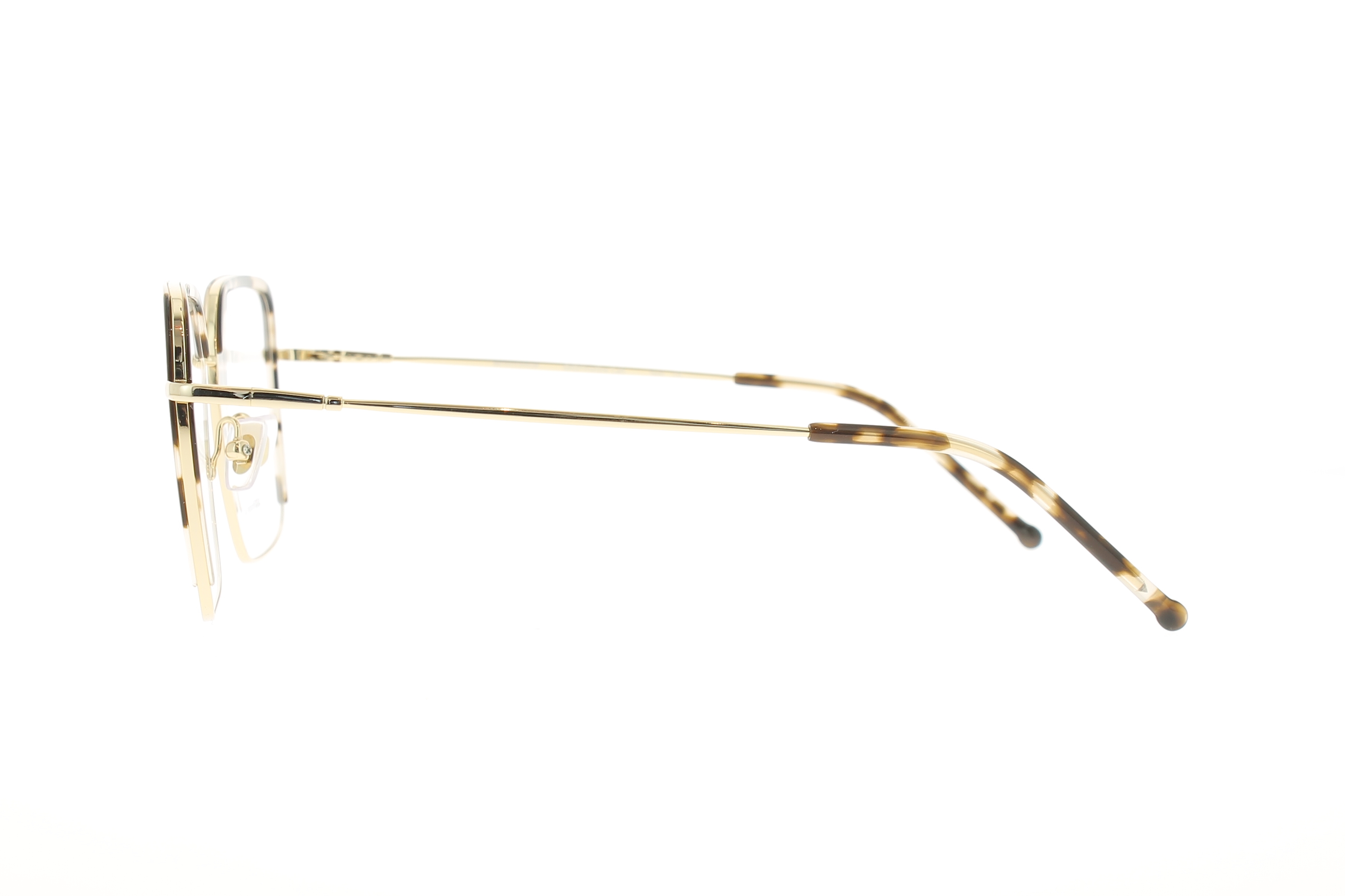 Paire de lunettes de vue Gigi-studios Lights couleur brun - Côté droit - Doyle