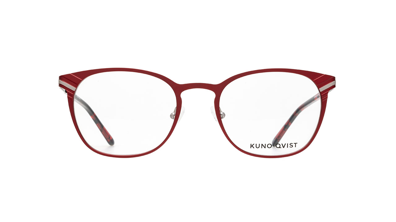 Paire de lunettes de vue Kunoqvist Myntha couleur rouge - Doyle