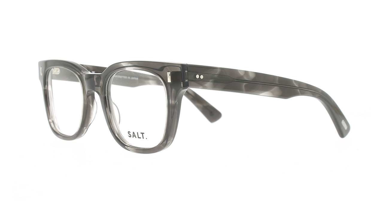 Paire de lunettes de vue Salt Jennings couleur gris - Côté à angle - Doyle