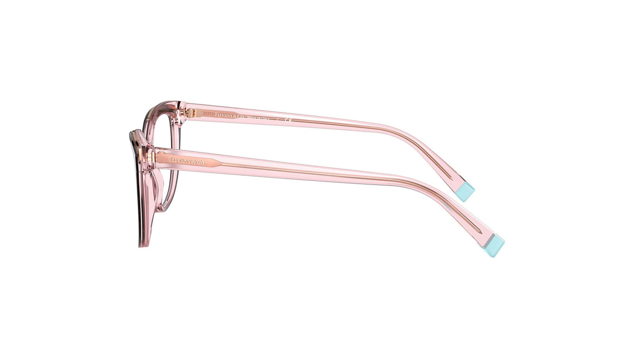 Paire de lunettes de vue Tiffany-co Tf2192 couleur rose - Côté droit - Doyle