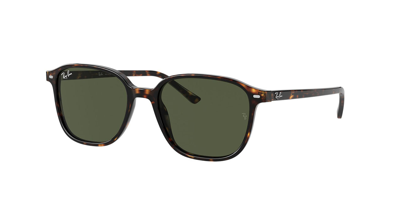 Paire de lunettes de soleil Ray-ban Rb2193 couleur brun - Côté à angle - Doyle
